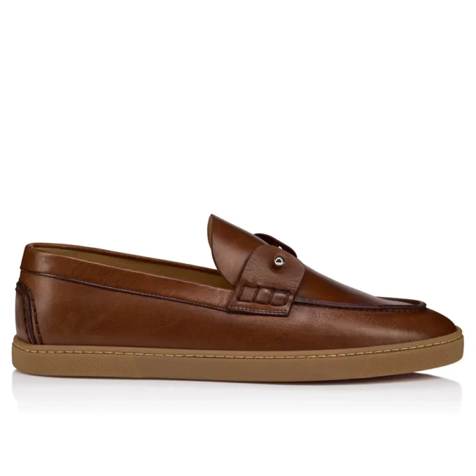 Chambeliboat – Boat Shoes – Patinated Calf Leather – Havane – Men