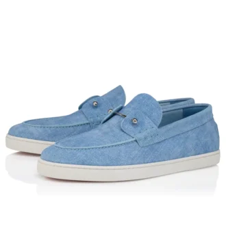 Chambeliboat – Boat Shoes – Reversed Calf Leather – Ceruleo – Men Chambeliboat – Boat Shoes – Reversed Calf Leather – Ceruleo – Men