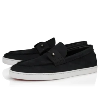 Chambeliboat – Boat Shoes – Reversed Nubuck Leather – Black – Men Chambeliboat – Boat Shoes – Reversed Nubuck Leather – Black – Men