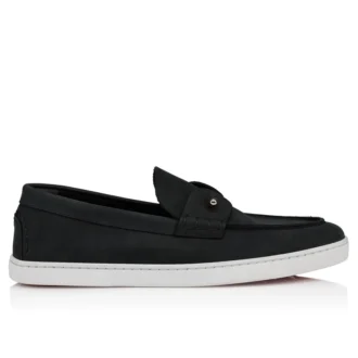 Chambeliboat – Boat Shoes – Reversed Nubuck Leather – Black – Men Chambeliboat – Boat Shoes – Reversed Nubuck Leather – Black – Men