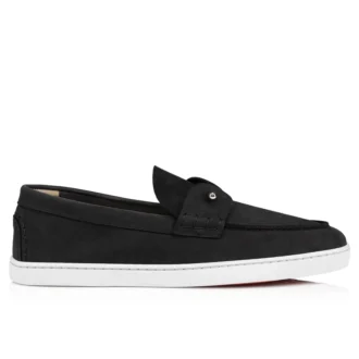 Chambeliboat – Boat Shoes – Reversed Nubuck Leather – Black – Men Chambeliboat – Boat Shoes – Reversed Nubuck Leather – Black – Men