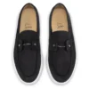 Chambeliboat – Boat Shoes – Reversed Nubuck Leather – Black – Men