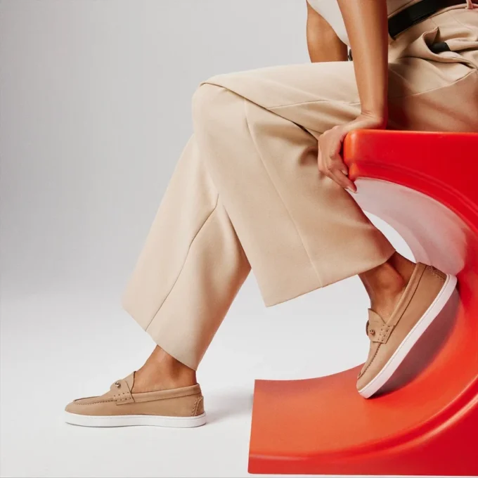 Chambeliboat – Boat Shoes – Reversed Nubuck Leather – Lionne – Women Chambeliboat – Boat Shoes – Reversed Nubuck Leather – Lionne – Women