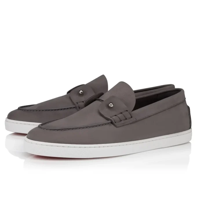 Chambeliboat – Boat Shoes – Reversed Nubuck Leather – Smoky – Men Chambeliboat – Boat Shoes – Reversed Nubuck Leather – Smoky – Men