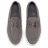 Chambeliboat – Boat Shoes – Reversed Nubuck Leather – Smoky – Men Chambeliboat – Boat Shoes – Reversed Nubuck Leather – Smoky – Men