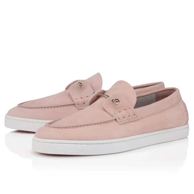 Chambeliboat – Boat Shoes – Reversed Nubuck Leather – Vintage Rose – Women