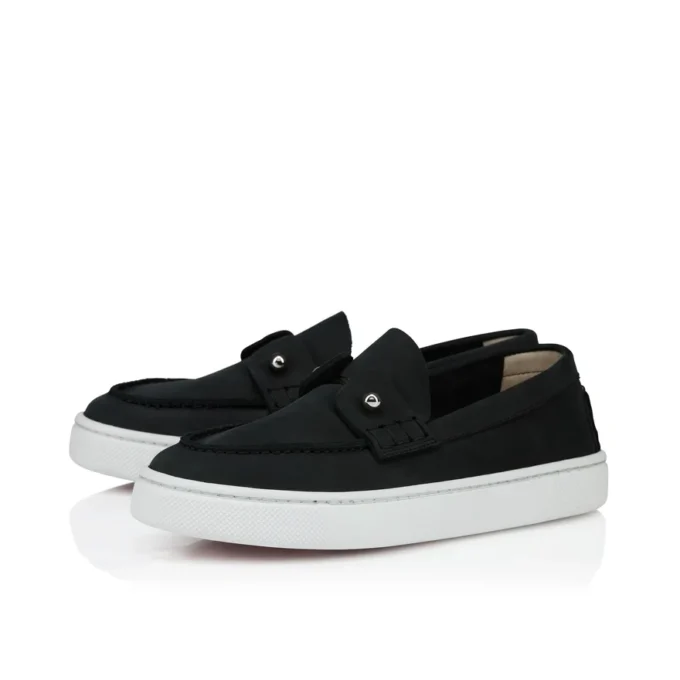 Chambelikid – Boat Shoes – Nubuck Leather – Black – Kids Chambelikid – Boat Shoes – Nubuck Leather – Black – Kids
