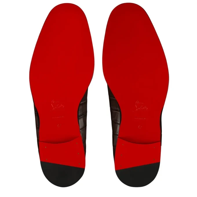 Chambelimoc – Loafers – Crocodile Embossed Patinated Calf Leather – Cosme – Men