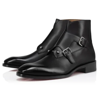 Chambelimonk Boot – Boots – Calf Leather – Black – Men