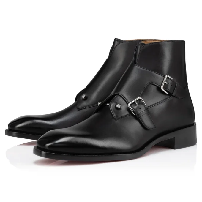 Chambelimonk Boot – Boots – Calf Leather – Black – Men