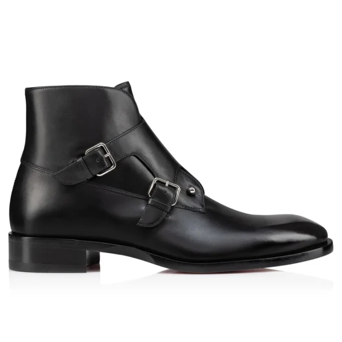 Chambelimonk Boot – Boots – Calf Leather – Black – Men