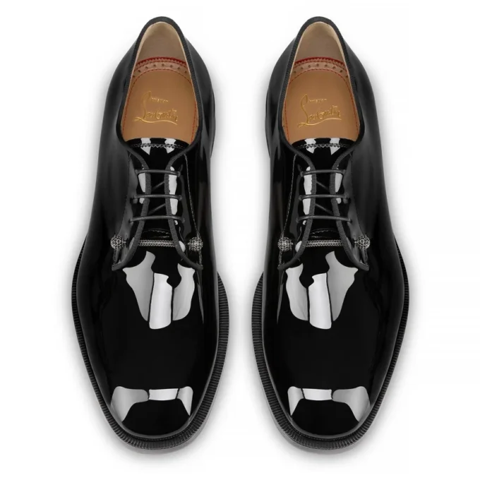 Chambelink Strass – Shoe Jewelry – Metal and Strass – Black Gun