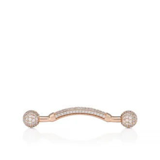 Chambelink Strass – Shoe Jewelry – Metal and Strass – Rose Gold