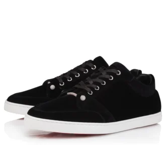Chambelisneak Pin Strass – Sneakers – Velvet – Black – Men