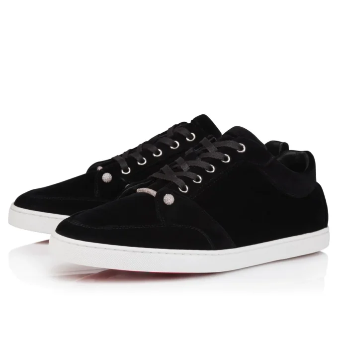 Chambelisneak Pin Strass – Sneakers – Velvet – Black – Men Chambelisneak Pin Strass – Sneakers – Velvet – Black – Men