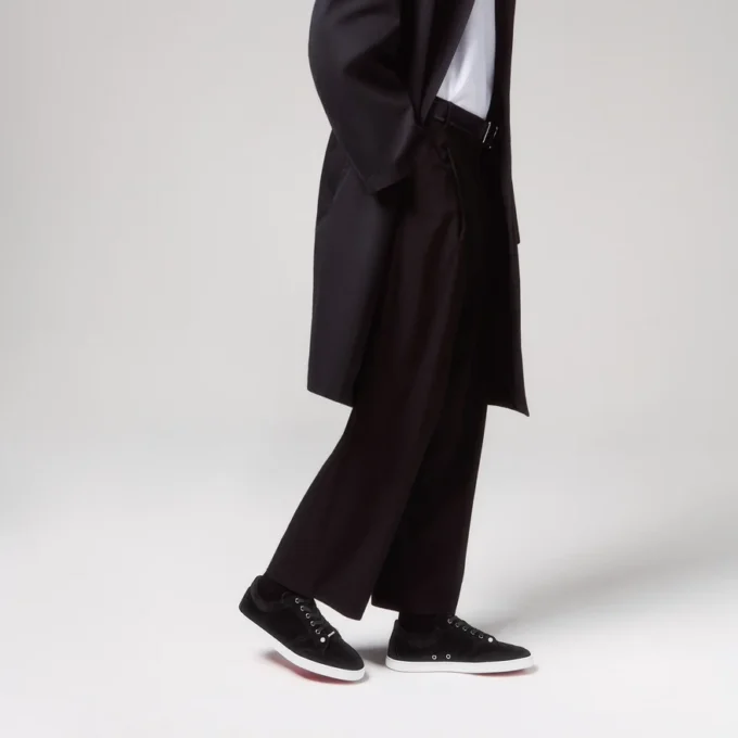 Chambelisneak Pin Strass – Sneakers – Velvet – Black – Men Chambelisneak Pin Strass – Sneakers – Velvet – Black – Men