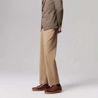 Chambelisneak – Sneakers – Patinated Calf Leather – Havane – Men