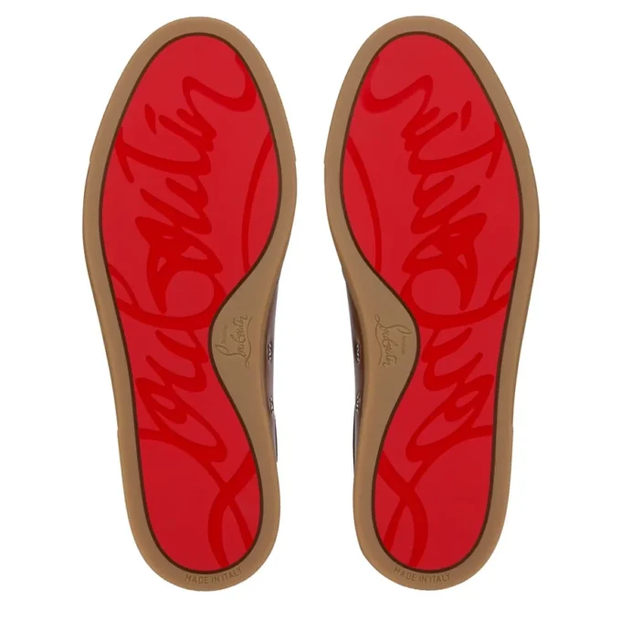 Chambelisneak – Sneakers – Patinated Calf Leather – Havane – Men