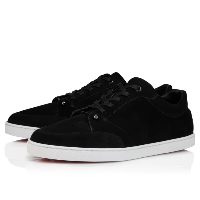 Chambelisneak – Sneakers – Reversed Calf Leather – Black – Men Chambelisneak – Sneakers – Reversed Calf Leather – Black – Men