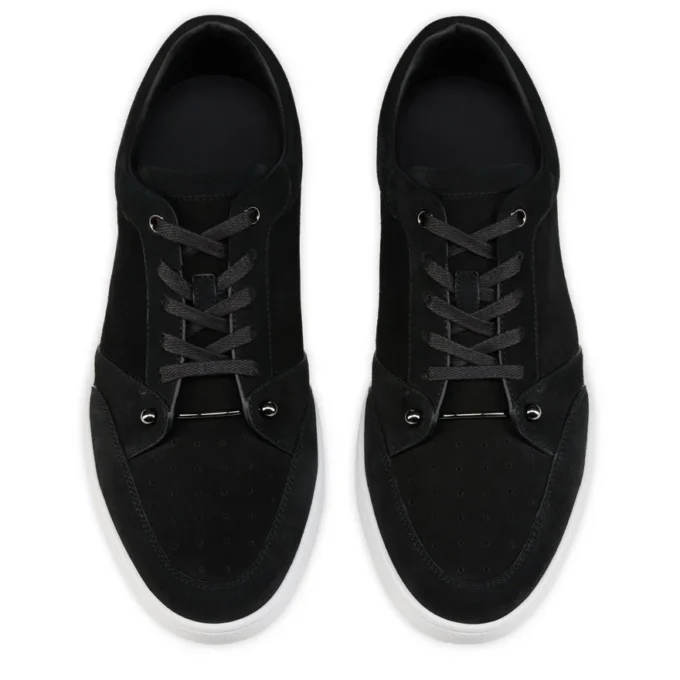 Chambelisneak – Sneakers – Reversed Calf Leather – Black – Men Chambelisneak – Sneakers – Reversed Calf Leather – Black – Men