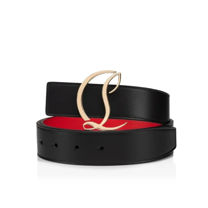 Cl Logo – Belt – Calf Leather – Black Cl Logo – Belt – Calf Leather – Black