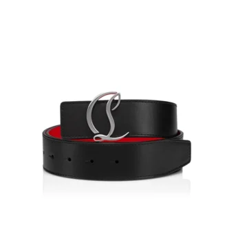 Cl Logo – Belt – Calf Leather – Black