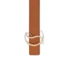 Cl Logo – Belt – Calf Leather – Brown