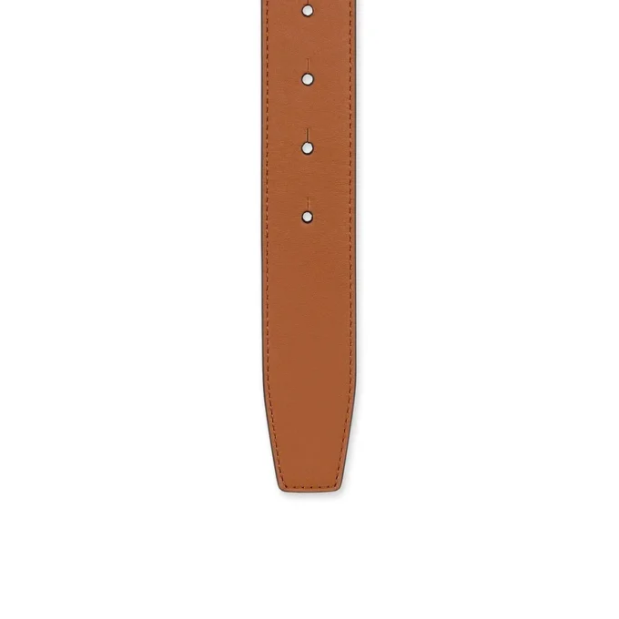 Cl Logo – Belt – Calf Leather – Brown