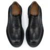 College – Oxfords – Waxed Calf Leather – Black – Men College – Oxfords – Waxed Calf Leather – Black – Men