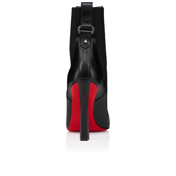 Condodo – 100 Mm Low Boots – Calf Leather – Black – Women Condodo – 100 Mm Low Boots – Calf Leather – Black – Women