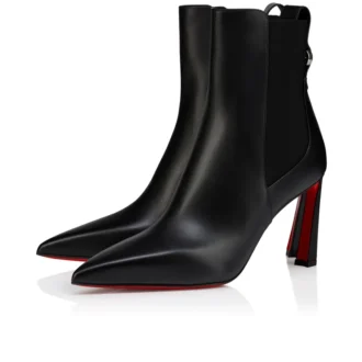 Condodo 85 – 85 Mm Low Boots – Calf Leather – Black – Women