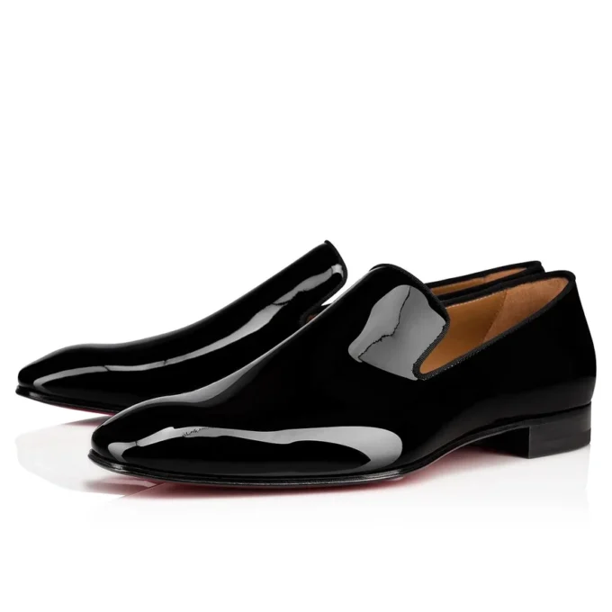 Dandelion – Loafers – Patent Calf Leather – Black – Men