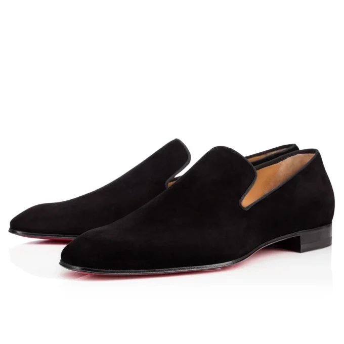 Dandelion – Loafers – Veau Velours – Black – Men