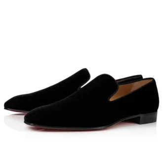 Dandelion – Loafers – Velvet – Black – Men