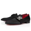 Dandelion Red Carpet – Mocassins – Crepe Satin – Black – Men