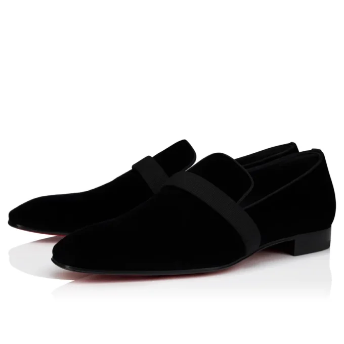 Dandydeco – Loafers – Velvet – Black – Men Dandydeco – Loafers – Velvet – Black – Men