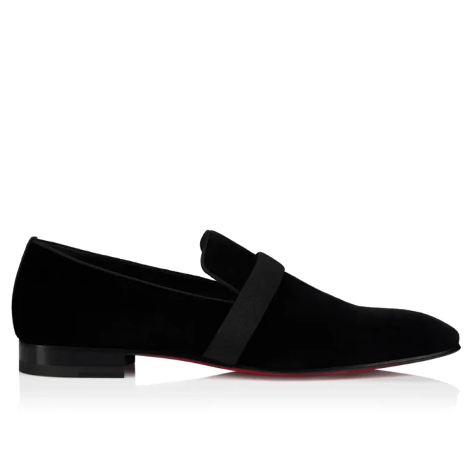 Dandydeco – Loafers – Velvet – Black – Men Dandydeco – Loafers – Velvet – Black – Men