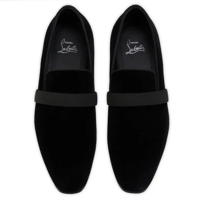 Dandydeco – Loafers – Velvet – Black – Men Dandydeco – Loafers – Velvet – Black – Men