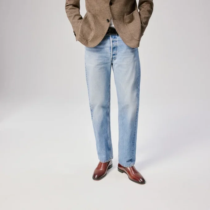 Danny Flex – Loafers – Shiny Calf Leather – Cuoio – Men Danny Flex – Loafers – Shiny Calf Leather – Cuoio – Men