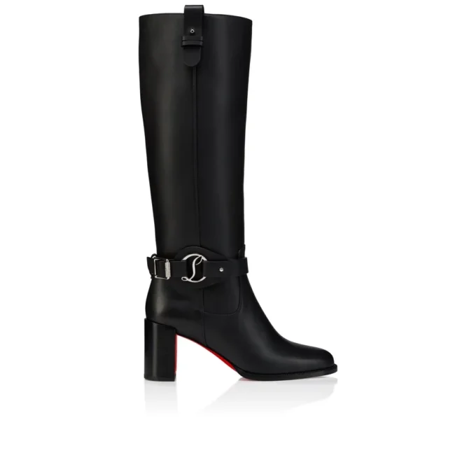 Dianouchette Botta – 70 Mm Boots – Calf Leather – Black – Women Dianouchette Botta – 70 Mm Boots – Calf Leather – Black – Women