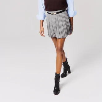 Dianouchette Lug – 100 Mm Low Boots – Waxed Calf Leather – Black – Women Dianouchette Lug – 100 Mm Low Boots – Waxed Calf Leather – Black – Women