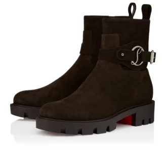 Dianouchette Lug – Low Boots – Reversed Calf Leather – Cafa – Women Dianouchette Lug – Low Boots – Reversed Calf Leather – Cafa – Women