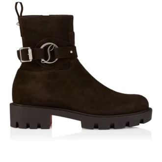 Dianouchette Lug – Low Boots – Reversed Calf Leather – Cafa – Women Dianouchette Lug – Low Boots – Reversed Calf Leather – Cafa – Women