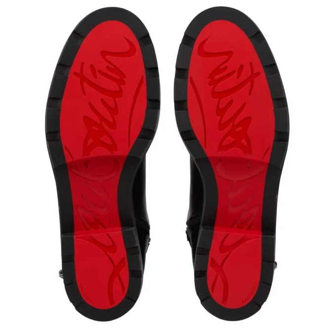 Dianouchette Lug – Low Boots – Waxed Calf Leather – Black – Women Dianouchette Lug – Low Boots – Waxed Calf Leather – Black – Women