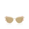 Dolly Lb0002 – Sunglasses – Metal – Gold Smoke