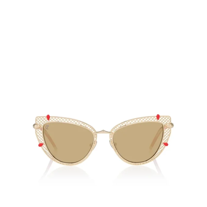 Dolly Lb0002 – Sunglasses – Metal – Gold Smoke