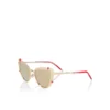 Dolly Lb0002 – Sunglasses – Metal – Gold Smoke