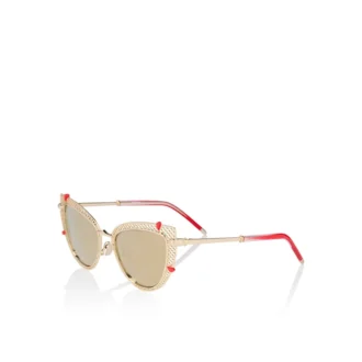 Dolly Lb0002 – Sunglasses – Metal – Gold Smoke