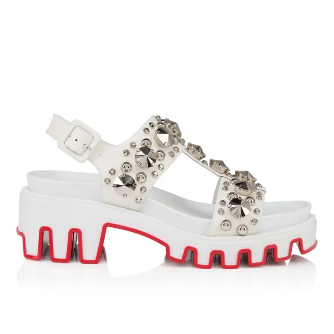 Duni Extazza – Sandals – Lamb Nappa Leather – Bianco – Women Duni Extazza – Sandals – Lamb Nappa Leather – Bianco – Women