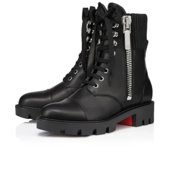 En Hiver Lug – Low Boots – Calf Leather – Black – Women En Hiver Lug – Low Boots – Calf Leather – Black – Women